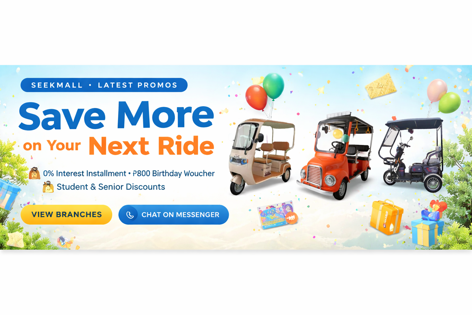 SeekMall Latest Promos